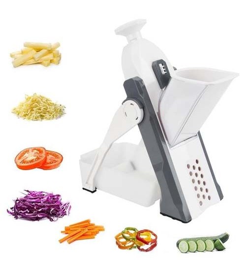 Mandoline Slicer Safe Vegetable Slicer All Food Chopper Vegetable Cutter Adjustable 